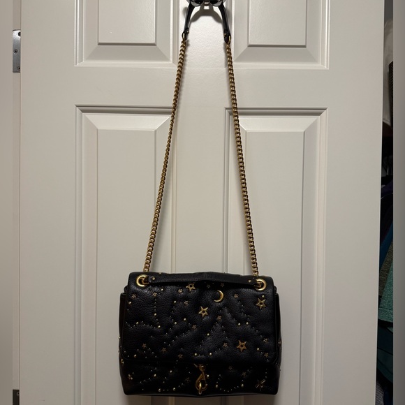 Rebecca Minkoff Edie Flap Shoulder with Celestial Studs - Picture 7 of 16